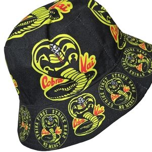 Cobra Kai Black and Yellow Bucket Hat